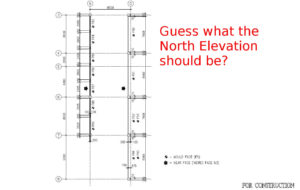 Guess the North Elevation.