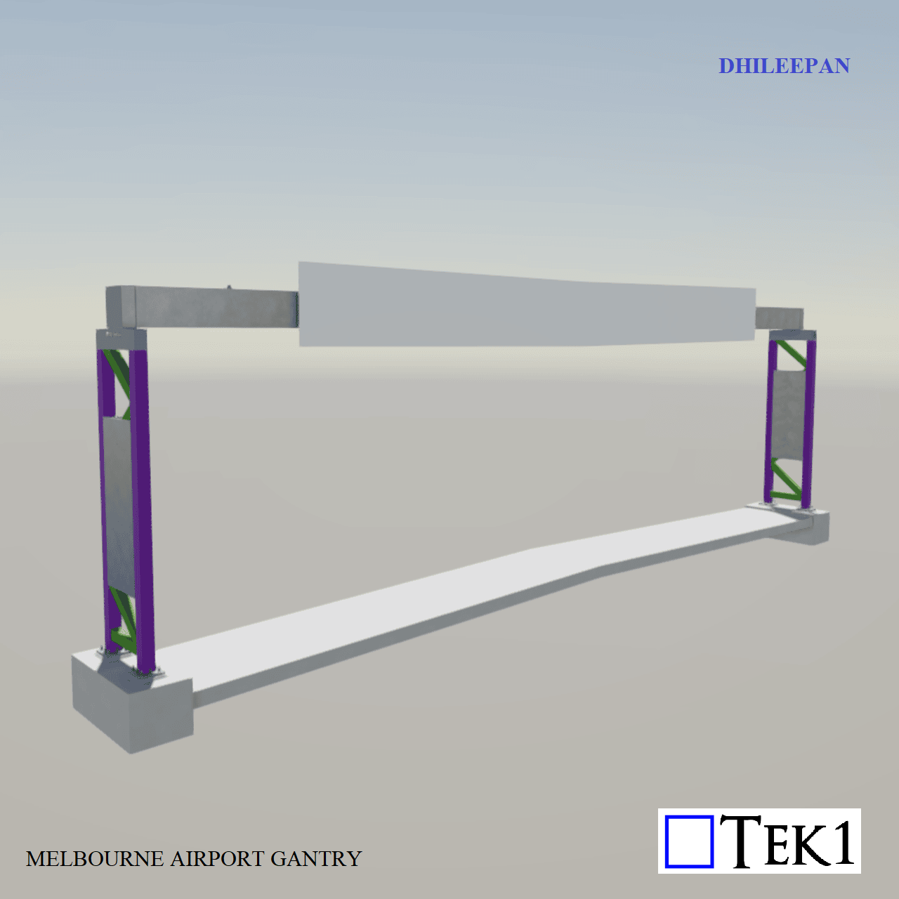 Melbourne Airport Gantry